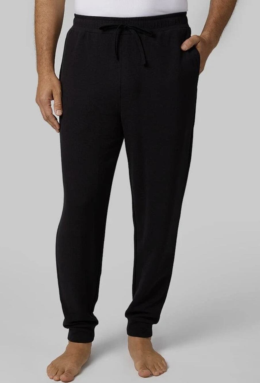 32 Degrees Heat Men's XL Black Everyday Comfort Performance Joggers T3-8